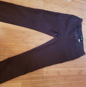 Chocolate Brown Skinny Jeans